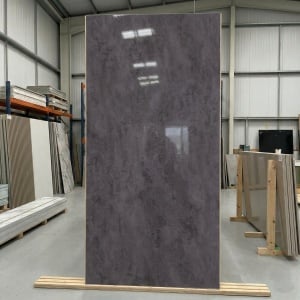 Placă PVC Aspect Beton Antracit Industrial 1.22 x 2.4 m Grosime 2.5 mm