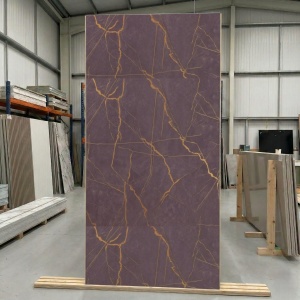 Placă PVC Decorativă Model Royal Amethyst 1.22 x 2.4 m Grosime 2.5 mm