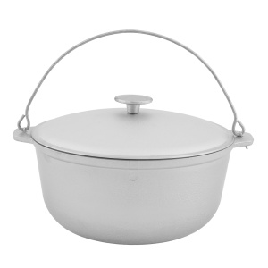 Ceaun tuci aluminiu alimentar cu capac, capacitate 5 litri ELEFANT - Img 2