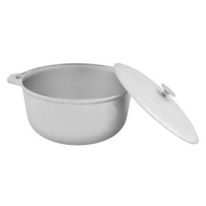Ceaun tuci aluminiu alimentar cu capac, capacitate 8 litri ELEFANT