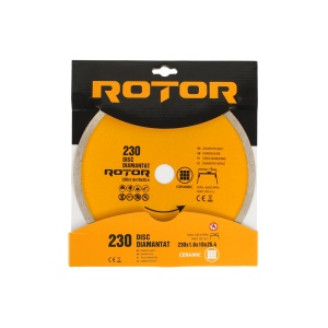 DISC DIAMANTAT 230x1.6x10x25.4 Continuu Rotor