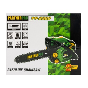 Drujba de mana pe benzina PartnerPro PP2500, 1.1 kw-1.5 CP, 10500 rot/min, Ungere Lant Automata - Img 12