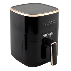 Friteuză cu aer cald BÖHM BDY-AF601R, 1200 W, 3L, 6 Programe, Control digital - Img 4