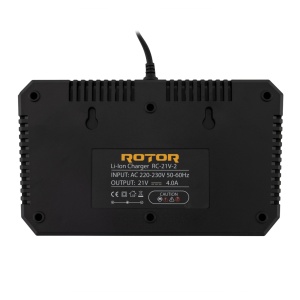Incarcator Dublu ROTOR RC21V-2 , 21 V, 4A - Img 2