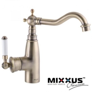 MIXXUS PREMIUM VINTAGE BRONZE 001-C baterie bucatarie din alama - Img 4