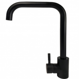 MIXXUS SUS-011-G NEGRU, baterie bucatarie din otel inoxidabil - Img 2