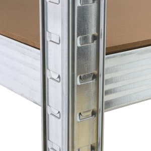 Raft Galvanizat 90Wx45Dx180Hcm pentru depozitare din otel ROTOR - Img 4