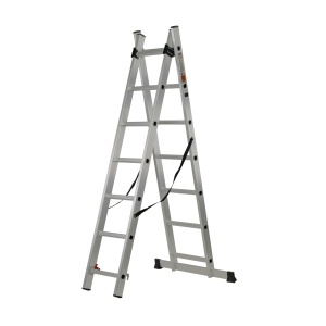 Scara multifunctionala 2X7 din aluminiu ROTOR KME207