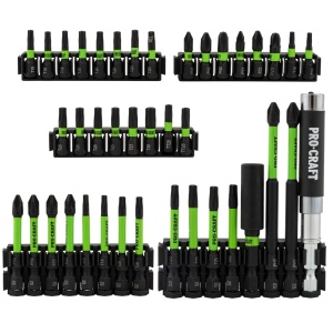 Set biti de impact PROCRAFT IBS-41 , 41 piese - Img 2