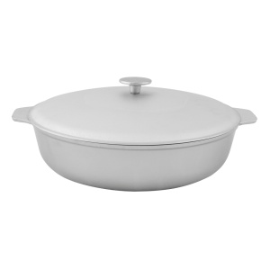 Tigaie aluminiu alimentar cu capac, 320x83 mm ELEFANT - Img 2