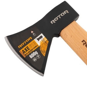 Topor 613 cu maner de lemn 600 g - Img 2