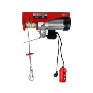 Troliu electric (palan electric) ELEFANT ETP1000, 1600 W, 1000 kg. 20 M CABLU - Img 6