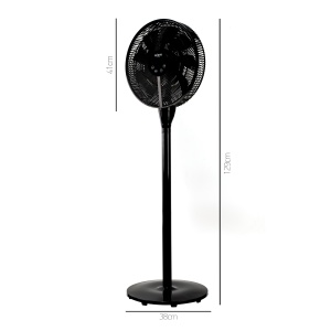 Ventilator de Podea 16" BÖHM BY2316 Număr viteze 8, 25W,Ecran LED, telecomanda - Img 3