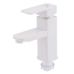 Baterie baie din plastic, PLAMIX Kub-001 Alb - Img 2
