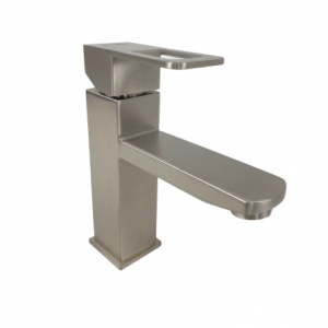 Baterie lavoar MIXXUS FIT-001 din otel inoxidabil, Monocomanda, Racorduri incluse - Img 3