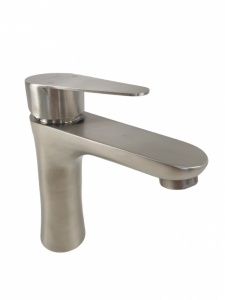 Baterie lavoar MIXXUS NEO-001 din otel inoxidabil, Monocomanda, Racorduri incluse - Img 2