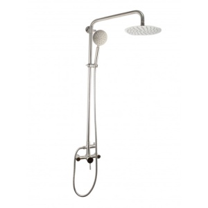 Coloana de dus Mixxus SAS-003-J, telescopica, 120 cm baterie si para, monocomanda, furtun flexibil