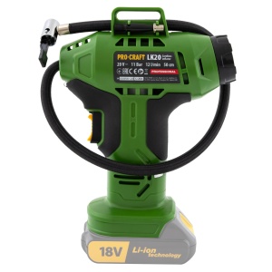 Compresor auto cu acumulator PROCRAFT LK20 , 12L/ min, 18 V, 3200 RPM - Img 4