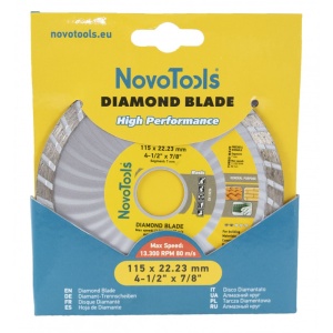 DISC DIAMANTAT Basic 115x7x22.23 Turbo NovoTools - Img 3