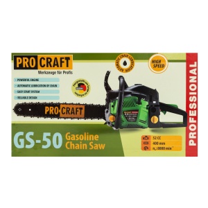 Drujba pe benzina PROCRAFT GS-50 , 2 T, 52 cc, 8000 rpm - Img 11