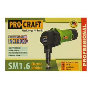 Foarfeca electrica de taiat tabla, PROCRAFT SM1.6-1000 - Img 3