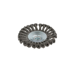 Perie de sarma conica cu noduri ROTOR 125mm M14 - Img 3