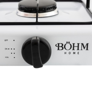 Plită cu un arzător pe gaz BÖHM BG-2811-W alb - Img 5