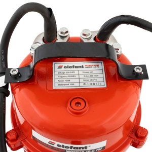 Pompa drenaj Elefant WQCD10-10-0.75F, 1 CP, 200 L/min, 10 metri Tocator - Img 2