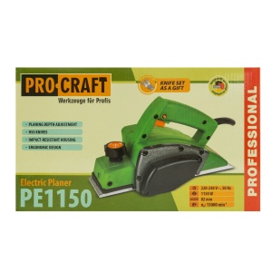 Rindea electrica pentru lemn PROCRAFT PE1150, 220V, 1150W, 15.000 rot/min - Img 2