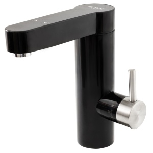 Robinet electric Negru, Compact cu afisaj digital BÖHM BY-8E-1B, 3000 W