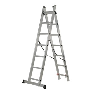 Scara multifunctionala 2X7 din aluminiu ROTOR KME207 - Img 2