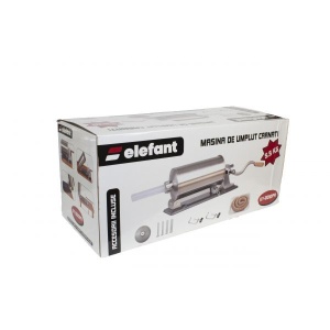Aparat facut Carnati Elefant KY-2010PA, 5,5 kg, metal/inox, Orizontal/Rabatabil 4 palnii, prindere de masa - Img 6