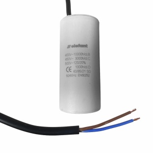 CBB60 Condensator cu fire 60µF 45x95mm 450V ELEFANT