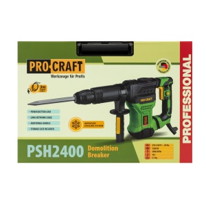 Ciocan demolator PROCRAFT PSH2400, 1300 W, 18J, 3900 BPM - Img 10