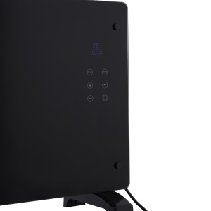 Convector panou sticla de perete/podea cu display si telecomanda 2000 W BÖHM BH09G-BL - Img 5
