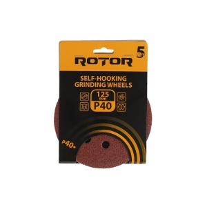 Disc abraziv pentru slefuitor cu excentric ROTOR 125 P40 set 5 - Img 1