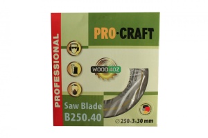 Disc diamantat pentru lemn Procraft B250.40