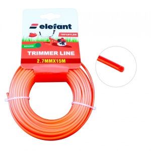 FIR TAMBUR (ROTUND) 2.7mm x 15m, Elefant