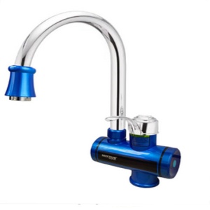MIXXUS Electra 240-E Blue robinet instant electric pentru apa, 3 kW din plastic si otel inoxidabil - Img 2