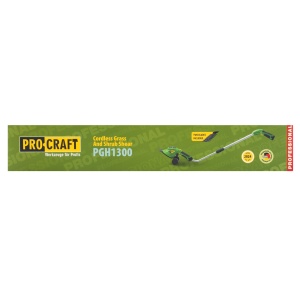 PGH1300 Foarfeca pentru iarba si arbusti cu acumulator PROCRAFT - Img 11