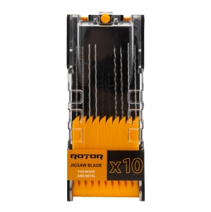 Set 10 Panze fierastrau pendular pentru Lemn/Metal ROTOR RTS2 - Img 3