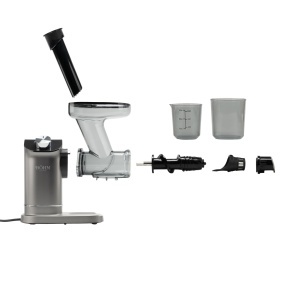 Storcător de fructe și legume cu presare la rece și răzătoare multifuncțională, 150 W,Material Fără BPA, BÖHM BM1533SM - Img 2