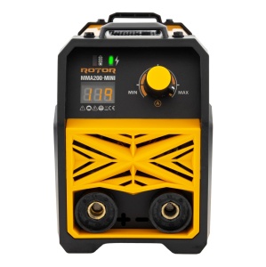 Aparat de sudura LCD Color ROTOR MMA200-MINI, 200 A - Img 4