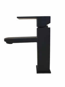 Baterie bucatarie MIXXUS KUB-001 BLACK din otel inoxidabil, Monocomanda, Racorduri incluse - Img 2