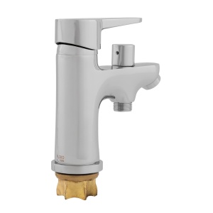Baterie lavoar FLEKO FZ069-401, Monocomanda, cartus ceramic 40mm, Racorduri incluse - Img 3