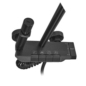 BCS-009-J black Coloana de dus din aluminiu cu butoane 4 in 1 ARMATA - Img 3