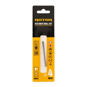 Burghiu ceramica, sticla 4mm ROTOR RBC4 - Img 2