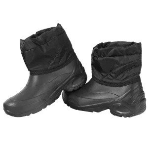 Cizme din PVC barbati TOURIST BLACK/BLACK SET 10 PERECHI, Impermeabile, Antiderapante, Captusite cu blana sintetica - Img 2