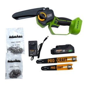 Fierastrau cu lant si acumulator PKA45, Brushless , Ungere lant - Img 7