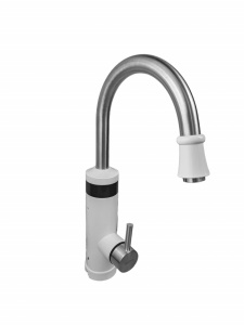 MIXXUS Electra 340-E robinet instant electric pentru apa, 3 kW din plastic si otel inoxidabil - Img 3